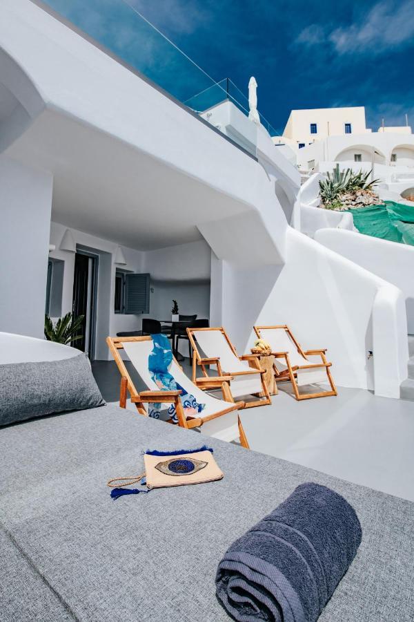 Virginia'S Cave Villas Oia  Luaran gambar